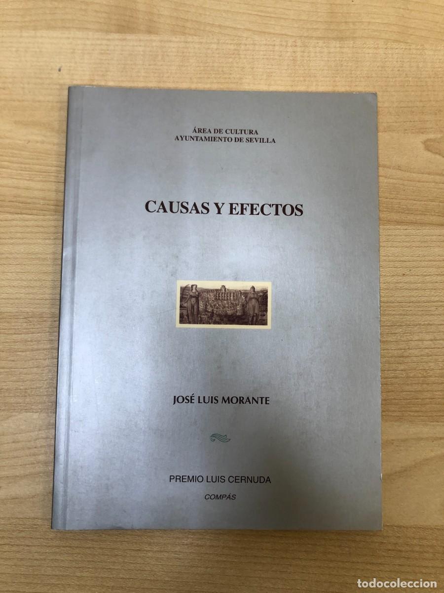 Libros de segunda mano: Causas y efectos Jos&eacute; Luis Morante Premio Luis Cernuda Sevilla 1997 poes&iacute;a