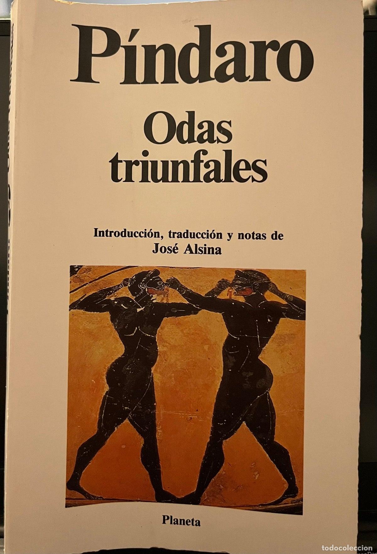 Libros de segunda mano: Odas triunfales - Pindaro