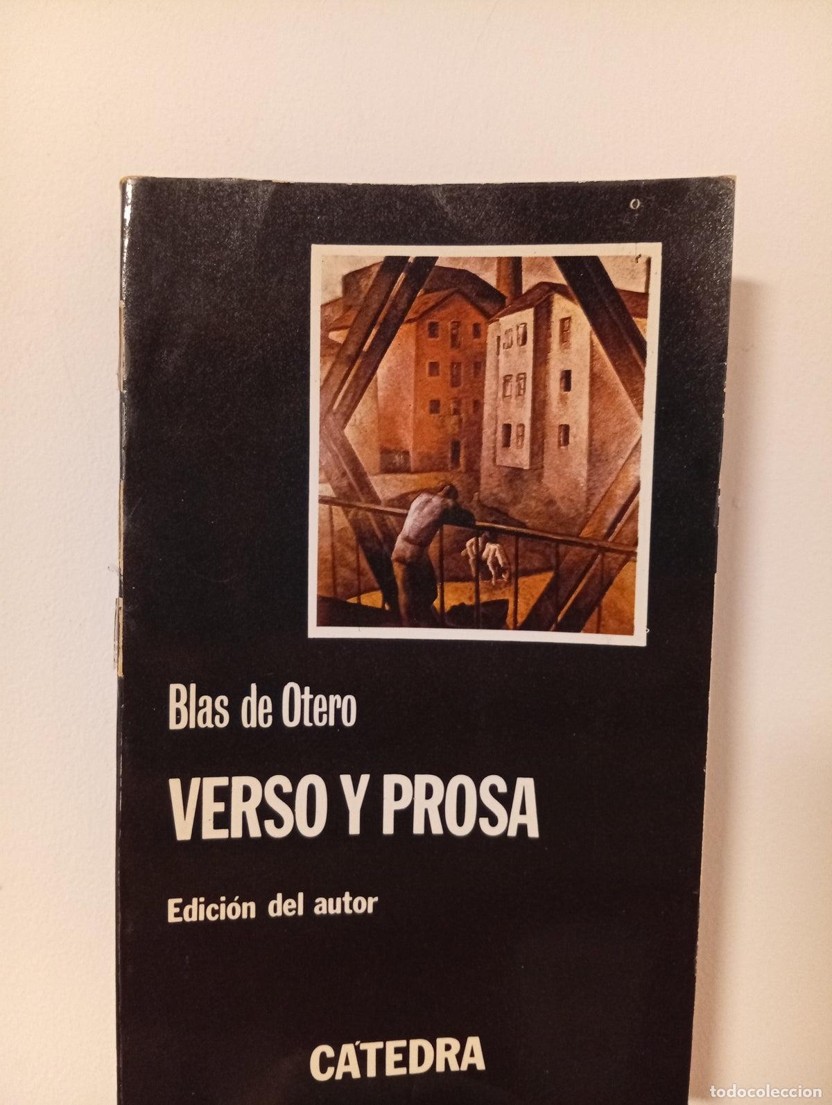 Libros de segunda mano: Verso y prosa - Blas de Otero - Foto 1