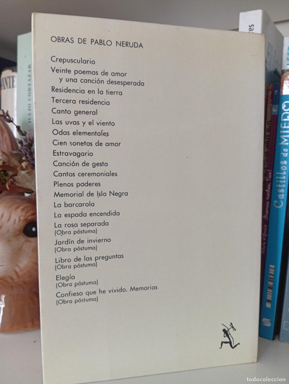 Libros de segunda mano: La espada encendida - Pablo Neruda - Foto 2