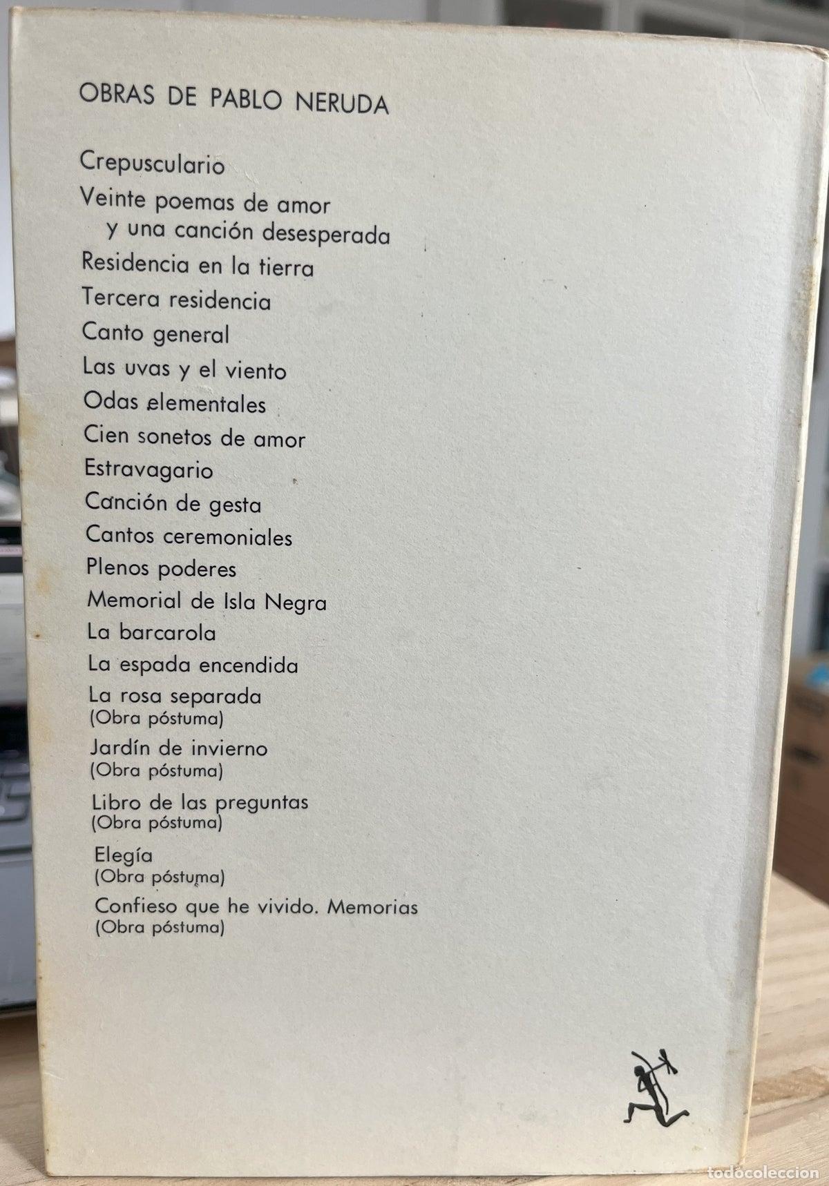 Libros de segunda mano: Cantos Ceremoniales - Pablo Neruda - Foto 2