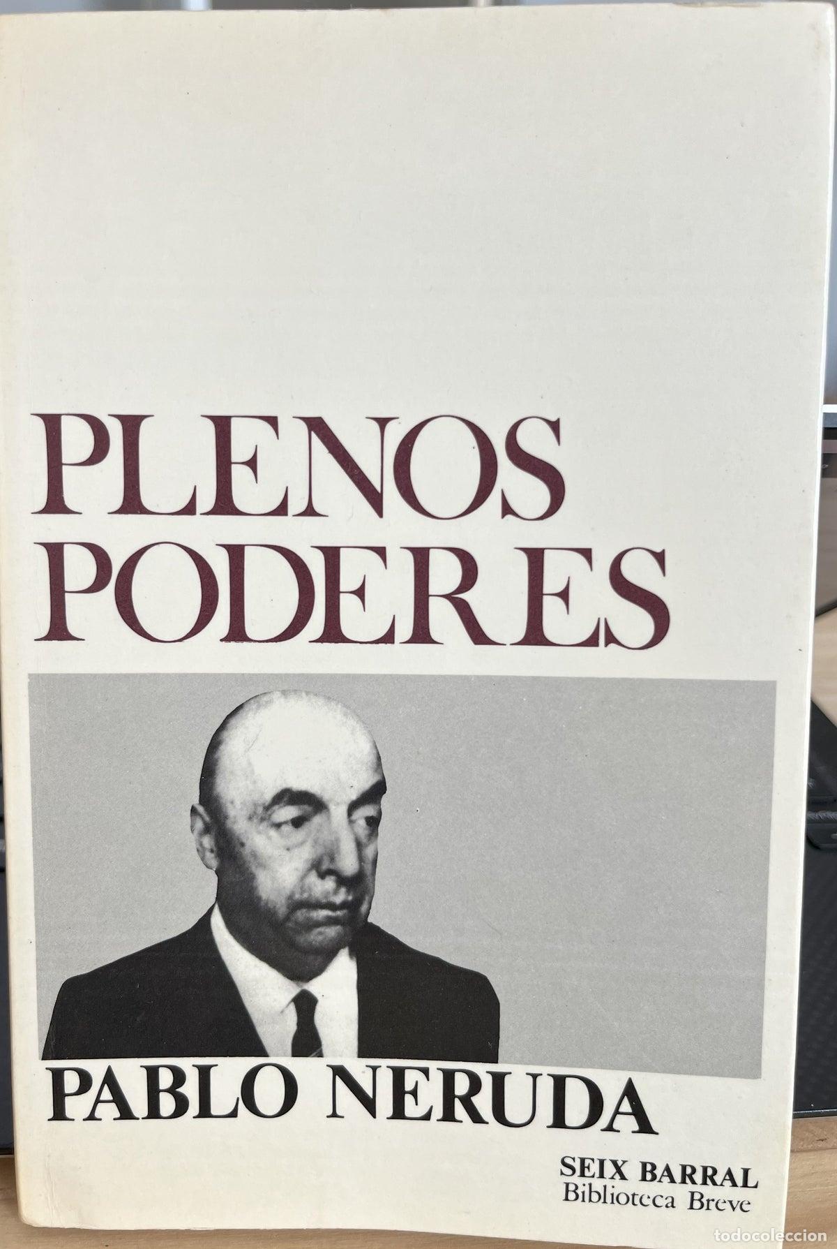 Libros de segunda mano: Plenos poderes - Pablo Neruda - Foto 1