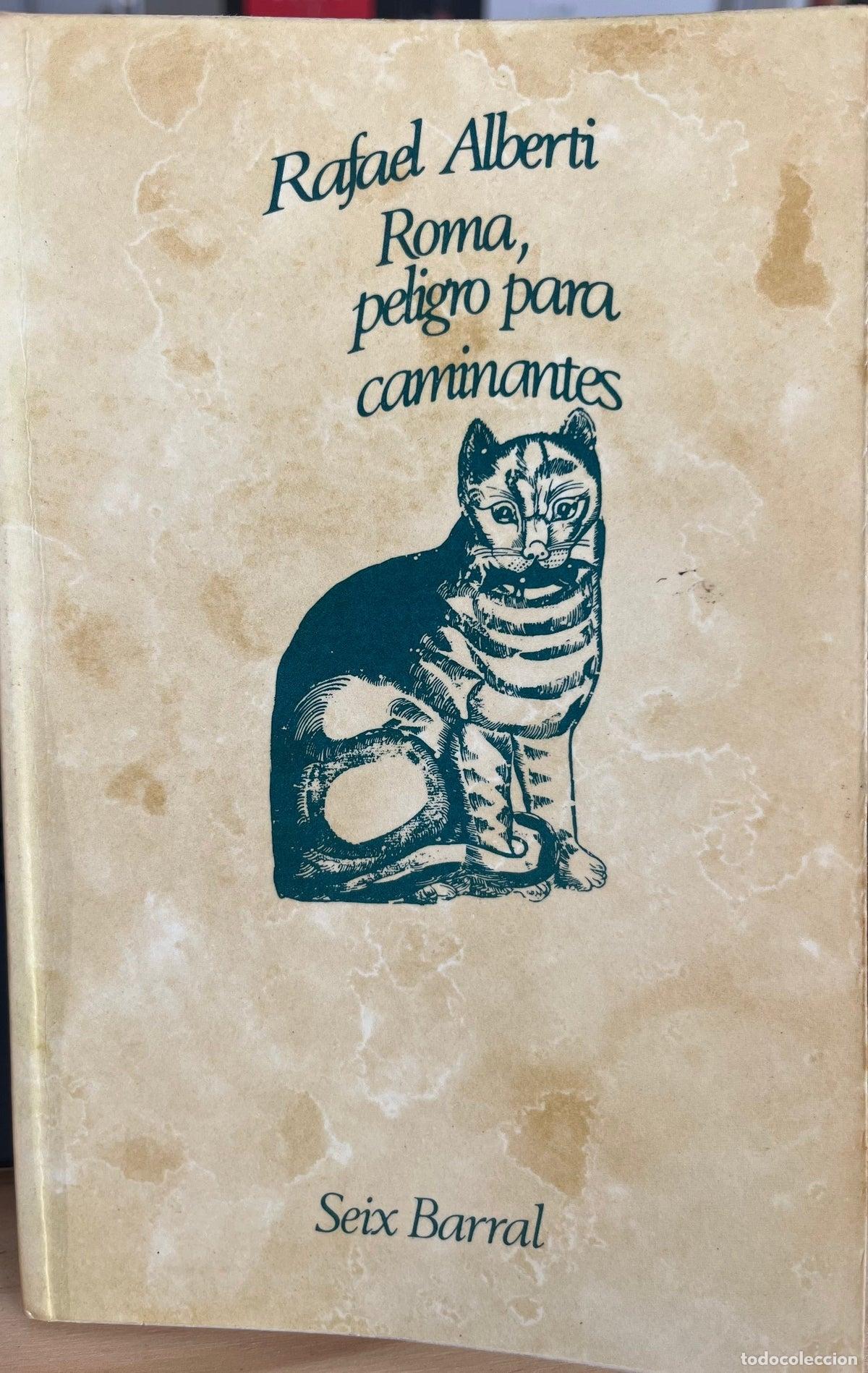 Libros de segunda mano: Roma, peligro para caminantes