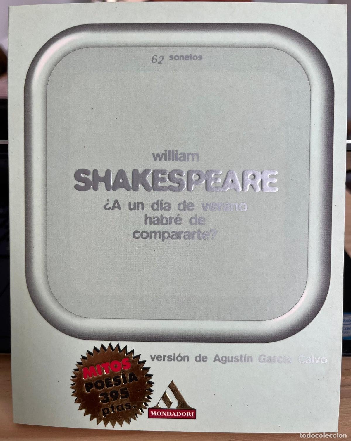 Libros de segunda mano: &iquest;A un d&iacute;a de verano habr&eacute; de compararte?