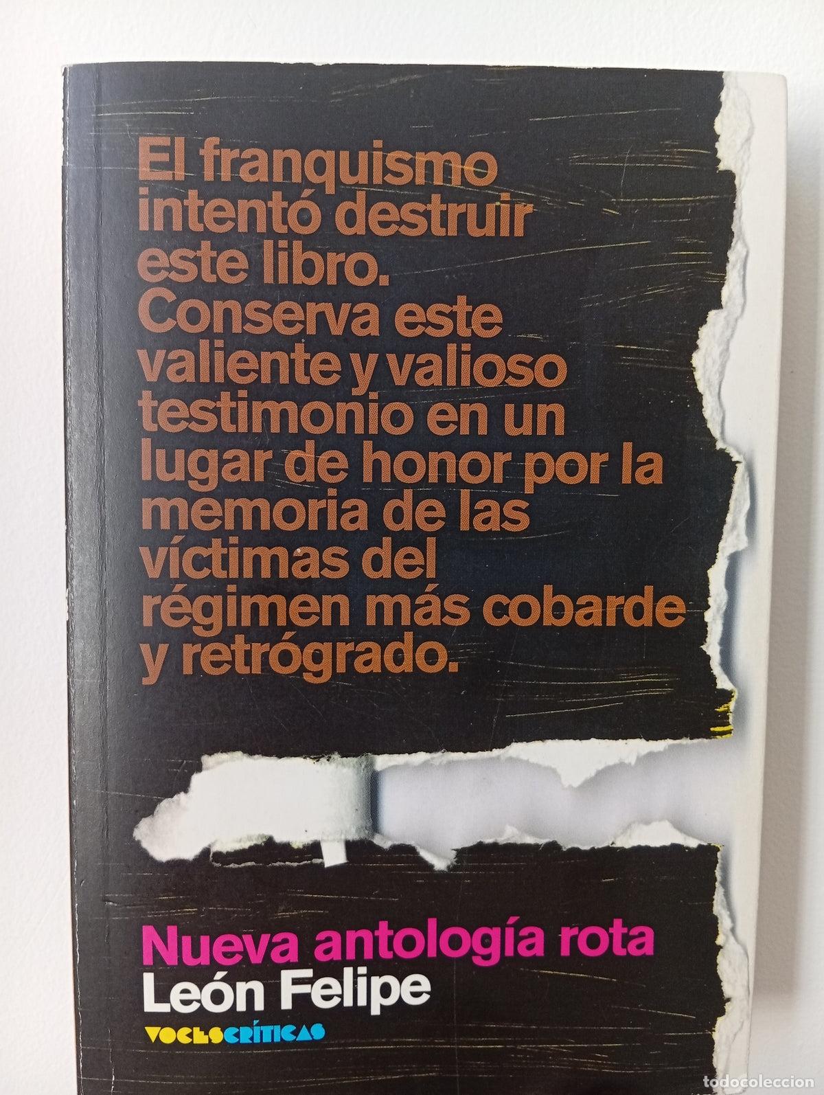Libros de segunda mano: Nueva antolog&iacute;a rota