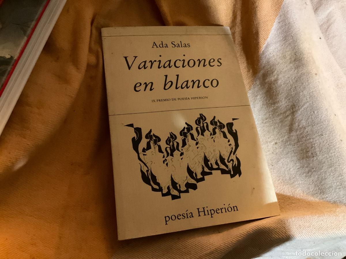 Libros de segunda mano: Variaciones en blanco - Ada Salas Moreno
