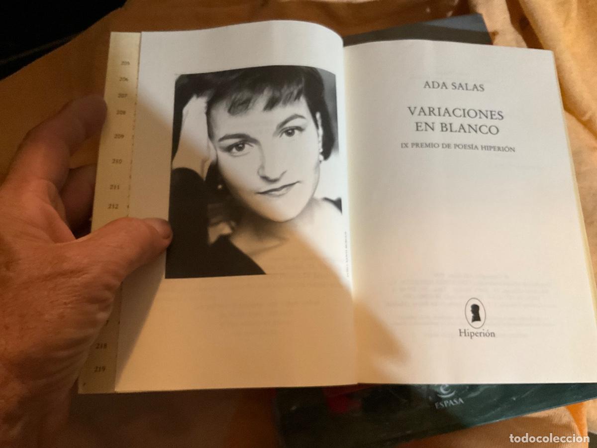 Libros de segunda mano: Variaciones en blanco - Ada Salas Moreno - Foto 2