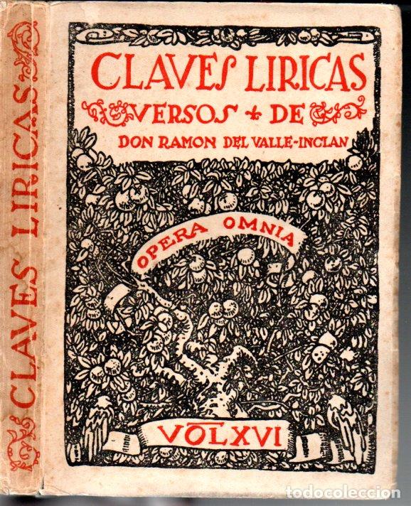 Livres d'occasion: VALLE INCL&Aacute;N : CLAVES L&Iacute;RICAS (RUA NUEVA, 1943)