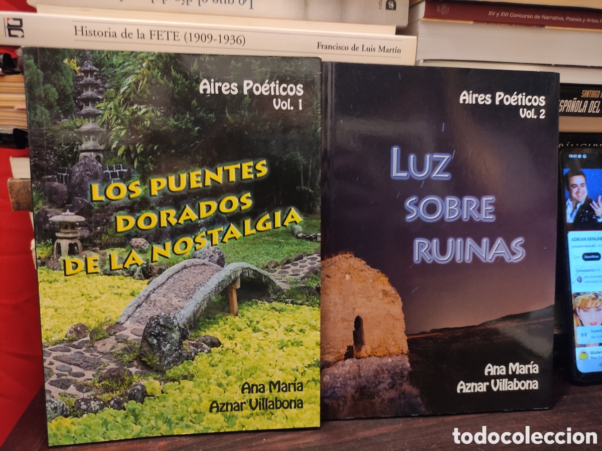 Second hand books: Aires Po&eacute;ticos Vol. 1 y 2 - Ana Mar&iacute;a Villabona