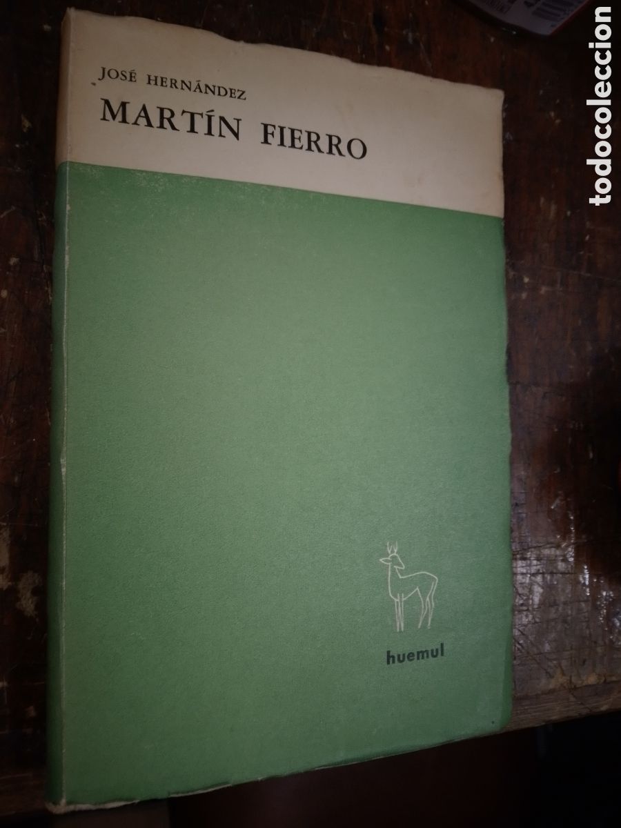 Libri di seconda mano: MARTIN FIERRO. HERNANDEZ, JOSE. HUEMUL. BUENOS AIRES. 1962