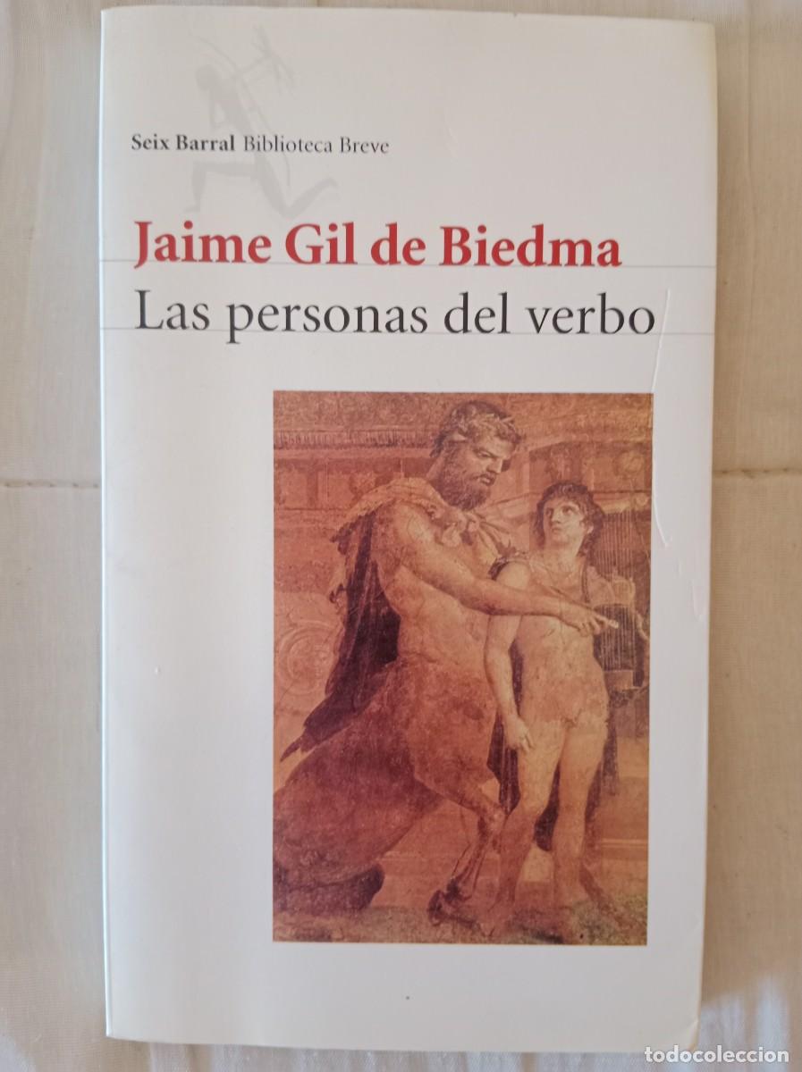 Second hand books: Las personas del verbo, Jaime Gil de Biedma