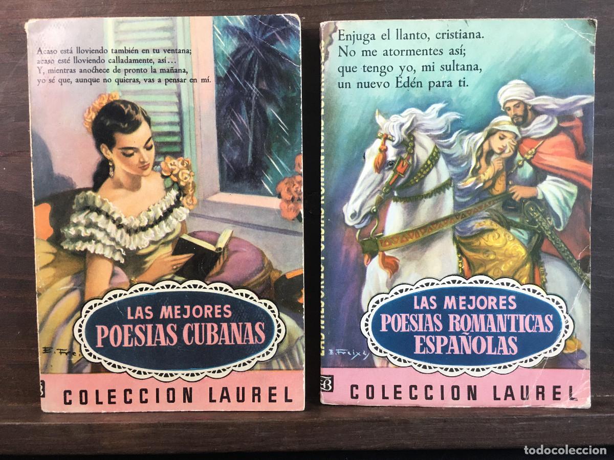 Libros de segunda mano: Colecci&oacute;n Laurel. Nos 40 y 43. Poesia cubana y rom&aacute;ntica espa&ntilde;ola