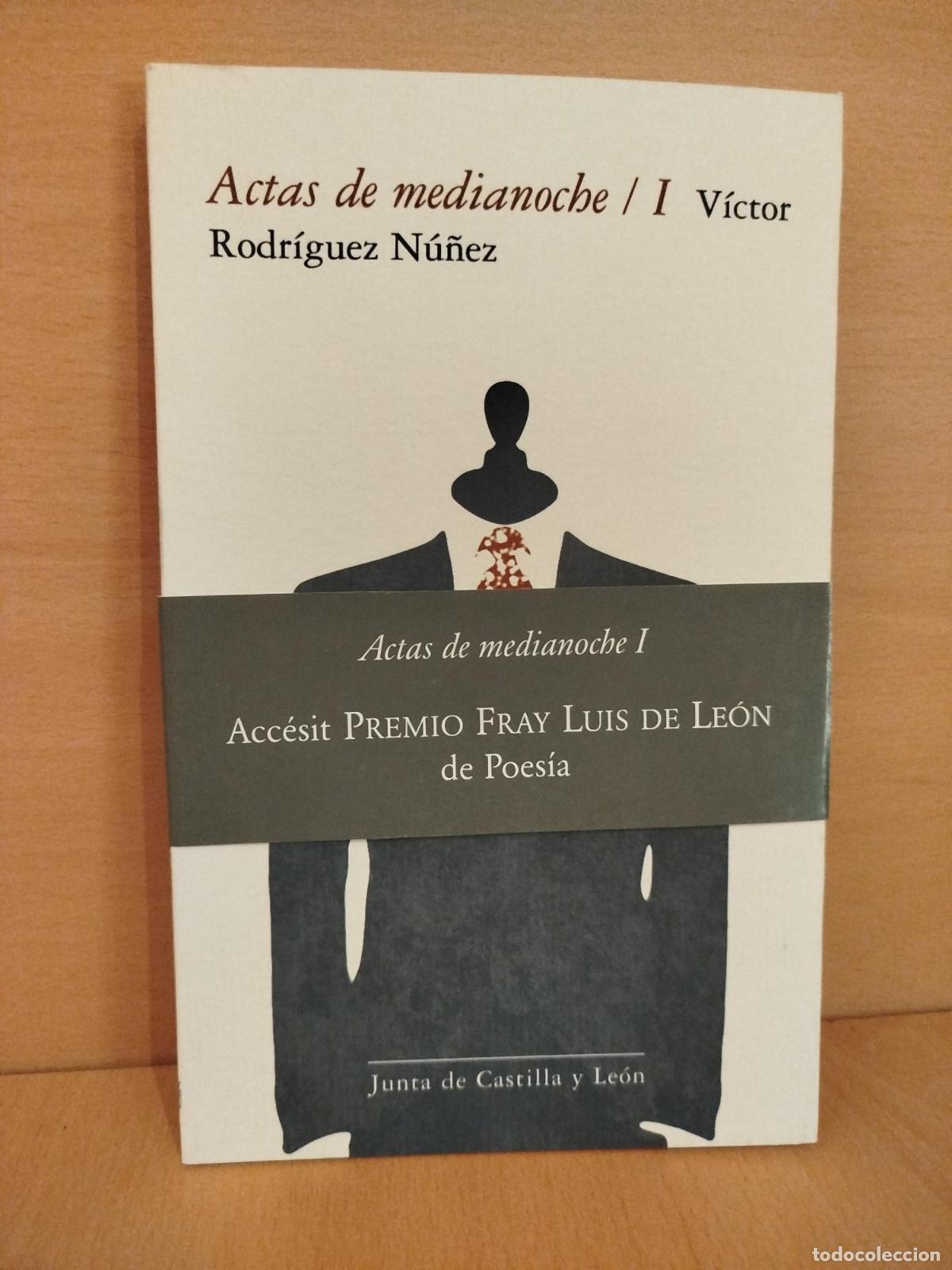 Libros de segunda mano: Actas de medianoche I - V&iacute;ctor Rodr&iacute;guez N&uacute;&ntilde;ez