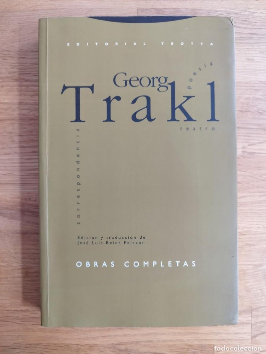 Livros em segunda m&atilde;o: Obras completas, Georg Trakl (PREGUNTAR DISPONIBILIDAD)