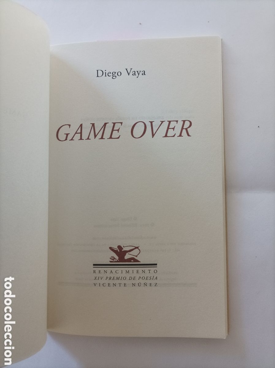Libros de segunda mano: Game over / Diego Baya - Foto 3