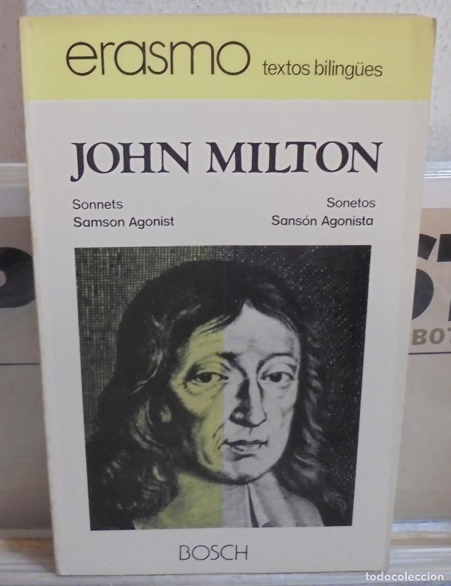 Second hand books: Sonetos. Sans&oacute;n Agonista. John Milton. Texto bilingue