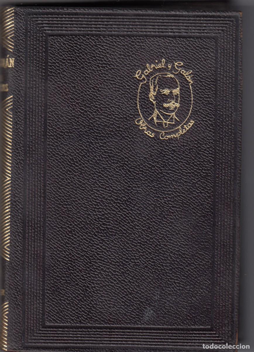 Gebrauchte B&uuml;cher: GABRIEL Y GAL&Aacute;N. OBRAS COMPLETAS. AGUILAR. AEG