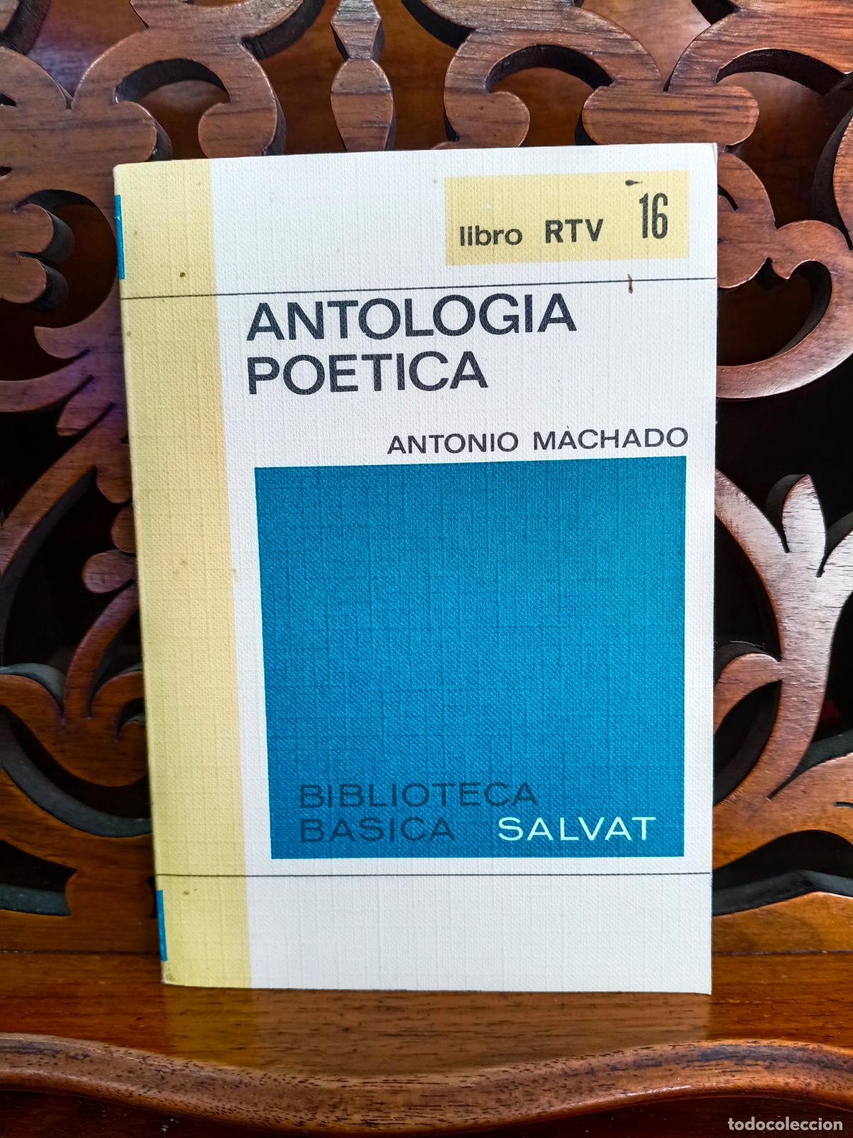Libros de segunda mano: ANTOLOGIA POETICA, ANTONIO MACHADO. SALVAT 1970