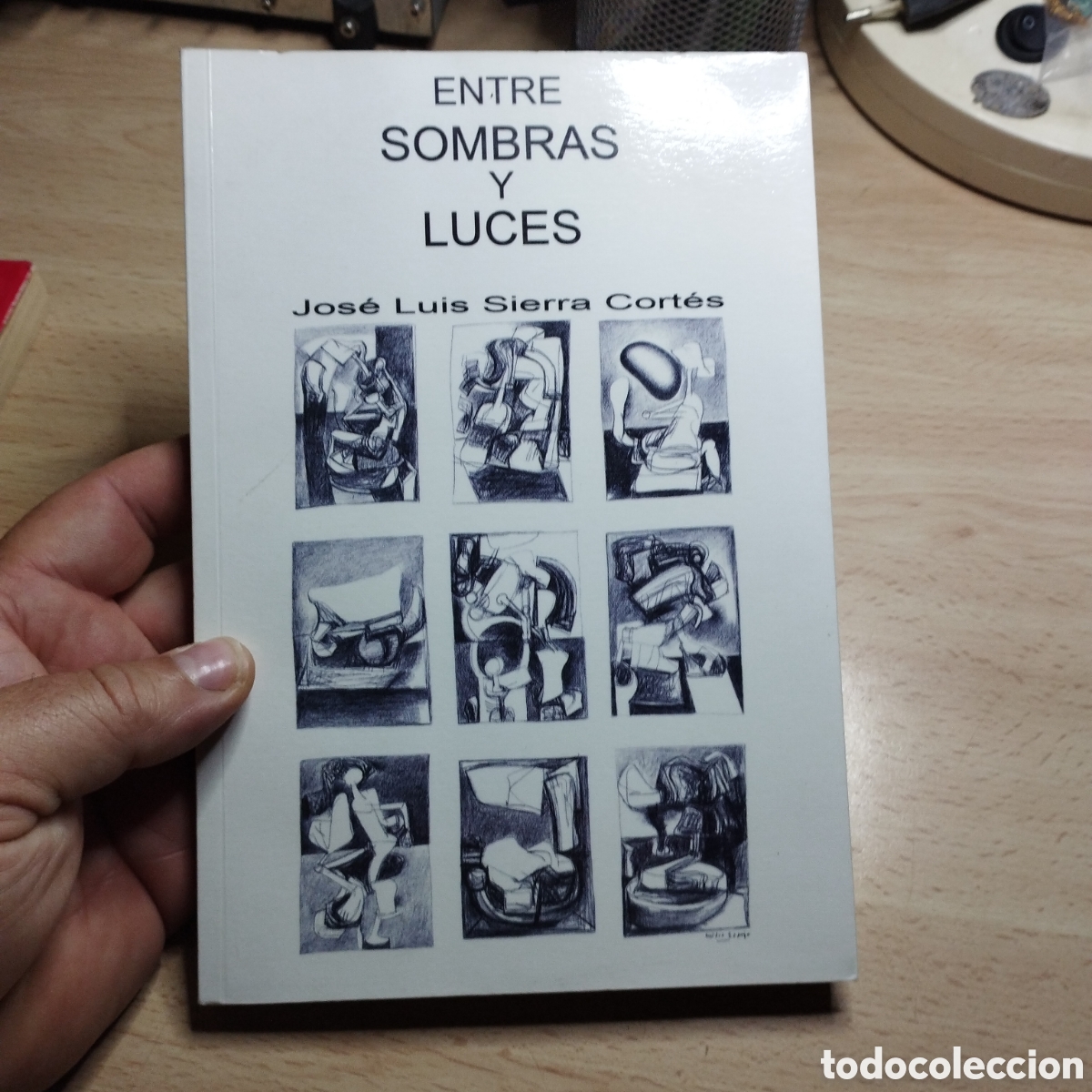 Livres d'occasion: Entre sombras y luces. Jos&eacute; Luis Sierra Cort&eacute;s. 2006. Visi&oacute;n Net. Poes&iacute;a dedicado y firmado por el a