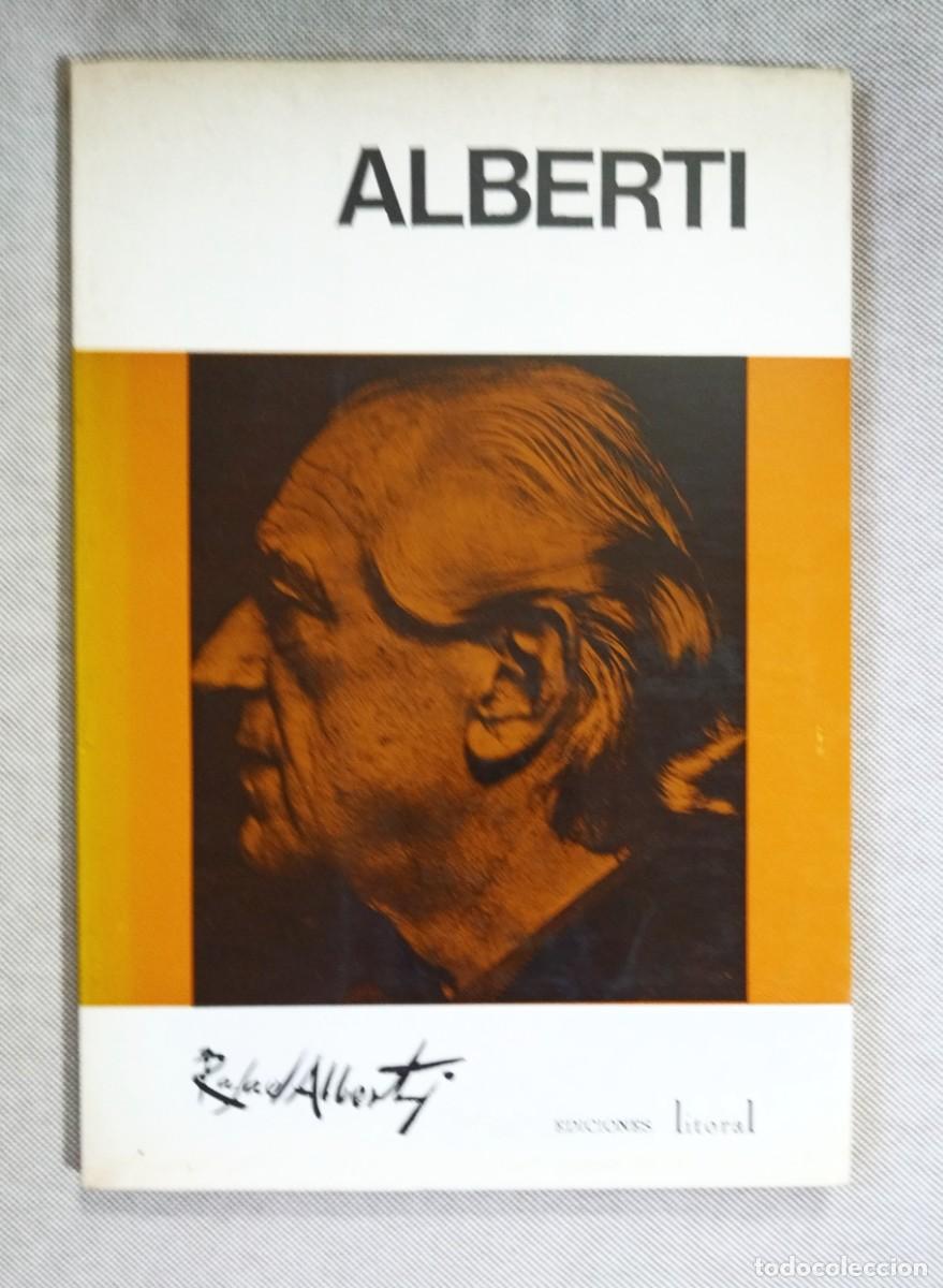 Libros de segunda mano: RAFAEL ALBERTI. POEMAS Y DIBUJOS EN FACS&Iacute;MIL. TEXTOS PARA UN HOMENAJE. LITORAL. M&Aacute;LAGA, 1976.