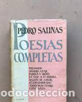 Libros de segunda mano: Poes&iacute;as completas - Salinas, Pedro - Editorial Aguilar - 1956