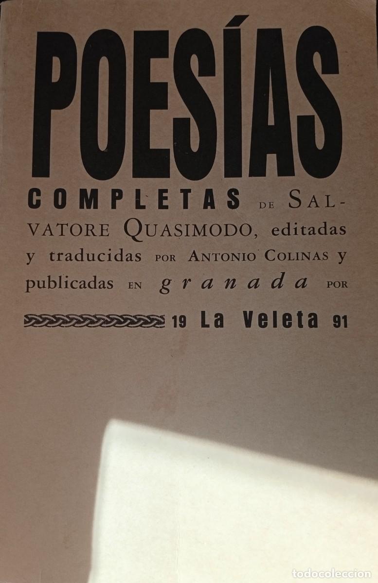 Libros de segunda mano: Poesias Completas de Salvatore Quasimodo