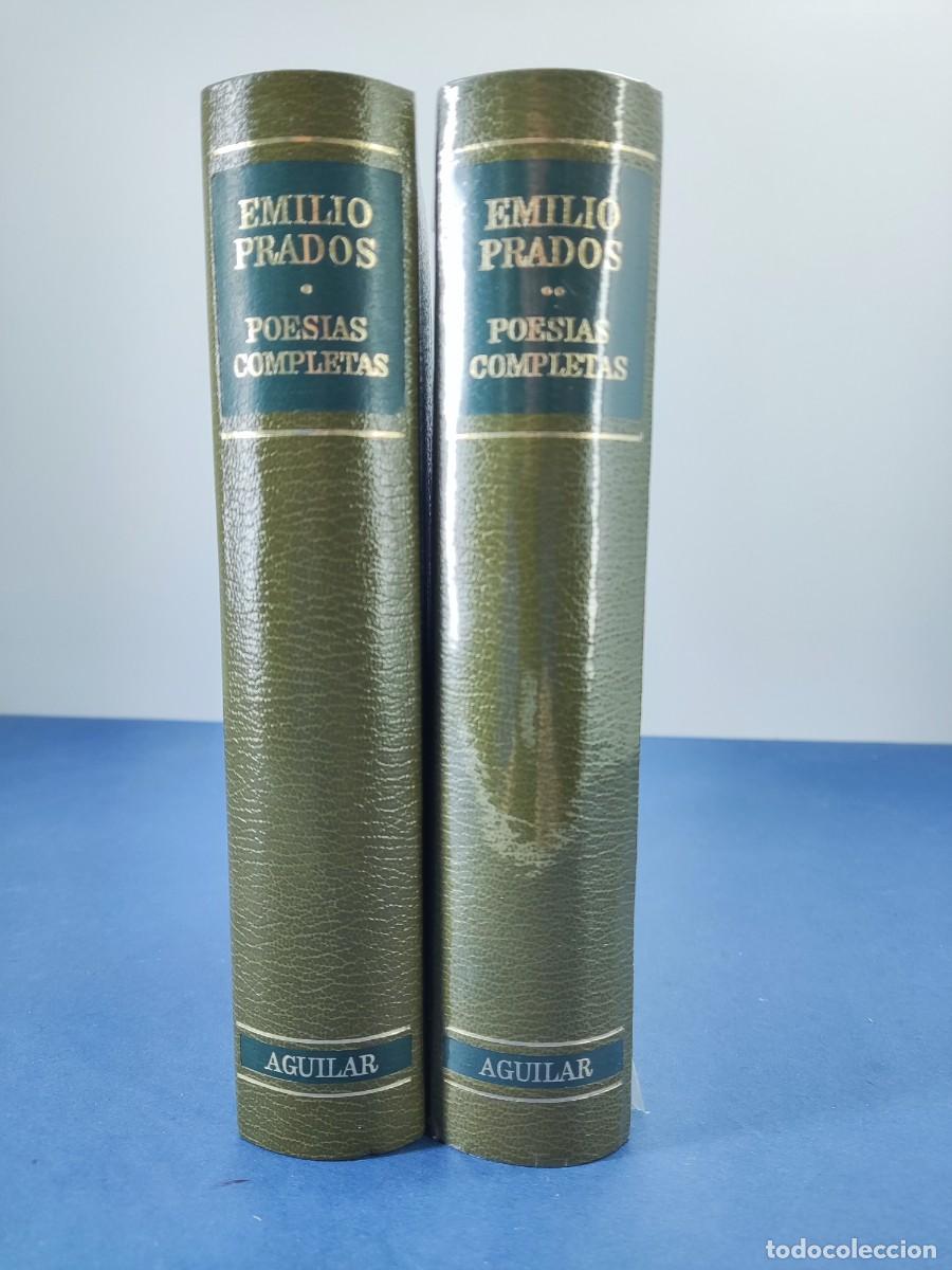 Libri di seconda mano: EMILIO PRADOS, POESIAS COMPLETAS / 1&ordf;ed. 1975. AGUILAR