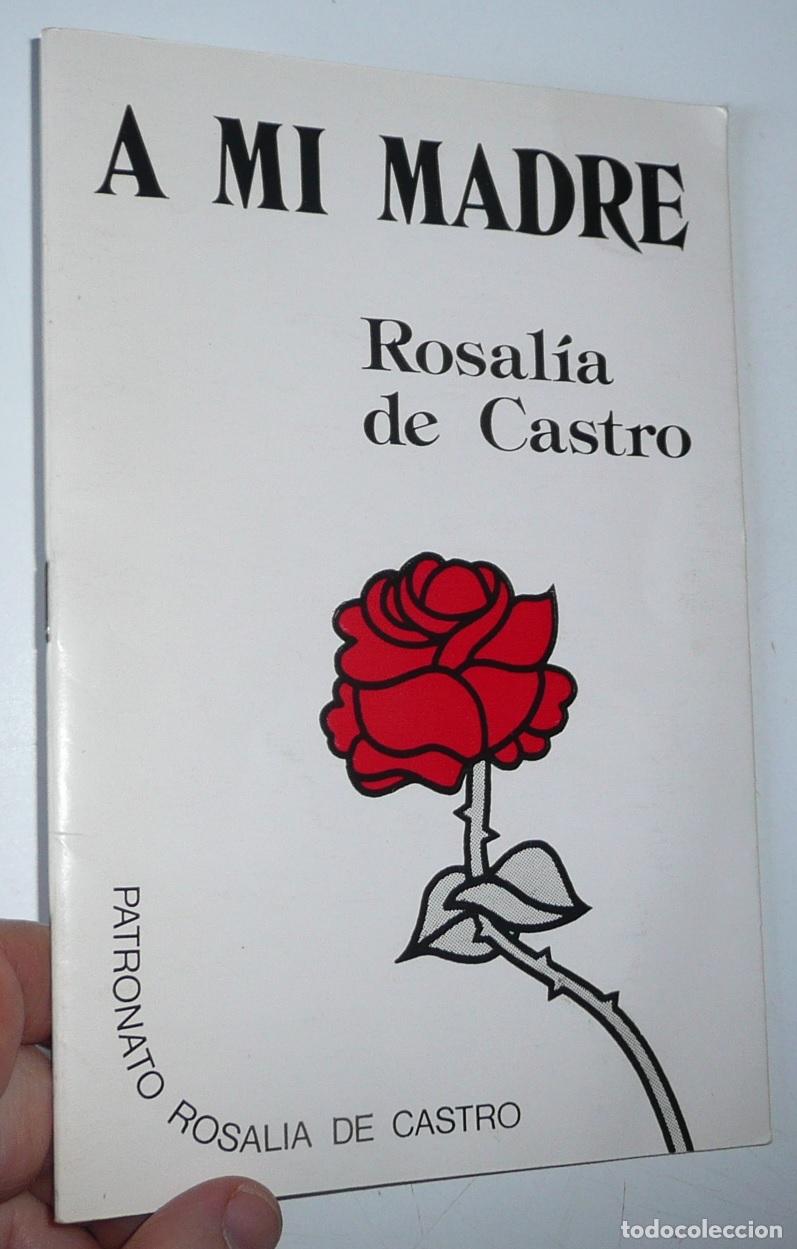 Libros de segunda mano: A mi madre - Rosal&iacute;a de Castro (Patronato Rosal&iacute;a de Castro, 1987)