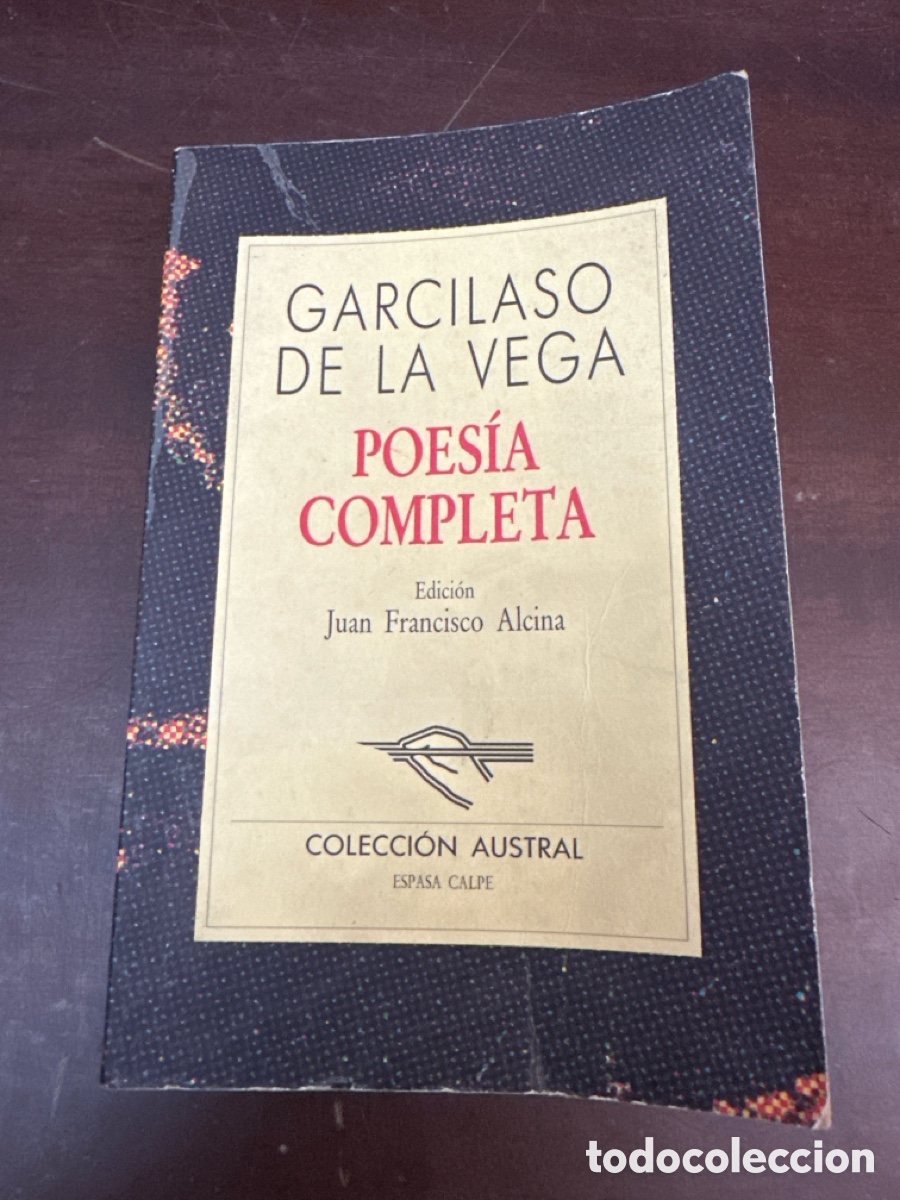Libros de segunda mano: POES&Iacute;A COMPLETA / GARCILASO DE LA VEGA / AUSTRAL - ESPASA CALPE
