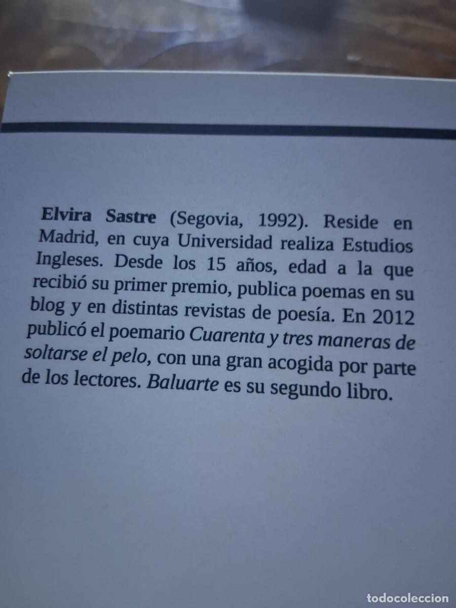 Libros de segunda mano: Libro Baluarte Elvira Sastre Valpara&iacute;so Ediciones - Foto 2