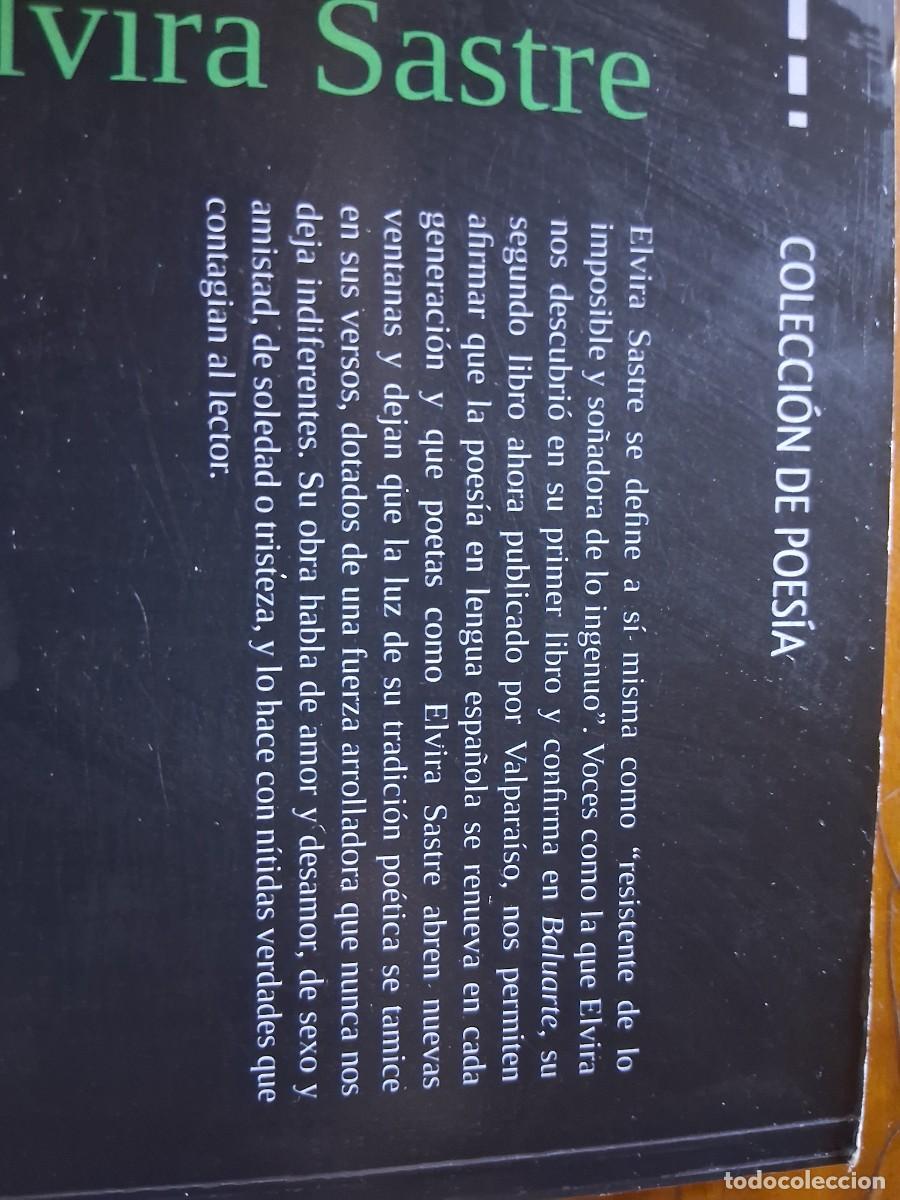 Libros de segunda mano: Libro Baluarte Elvira Sastre Valpara&iacute;so Ediciones - Foto 4