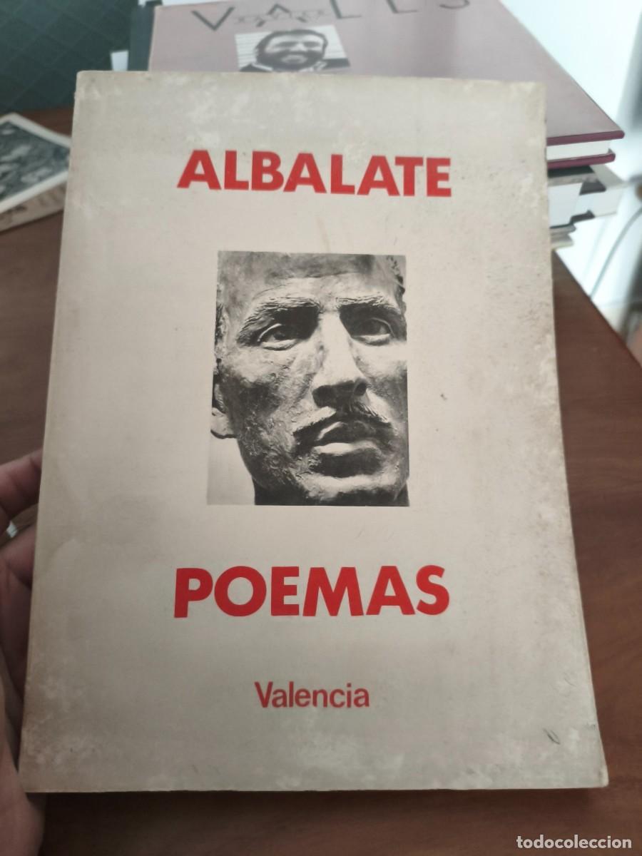 Libros de segunda mano: POEMAS - ALBALATE (VALENCIA.1983) FIRMADO POR EL AUTOR