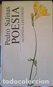 Libros de segunda mano: Poes&iacute;a - Pedro Salinas - Alianza Editorial - Secci&oacute;n Literatura, El Libro de Bolsillo, 345