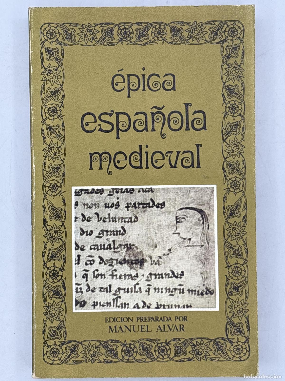 Livros em segunda m&atilde;o: &Eacute;pica espa&ntilde;ola medieval - Alvar, Manuel (Ed.)