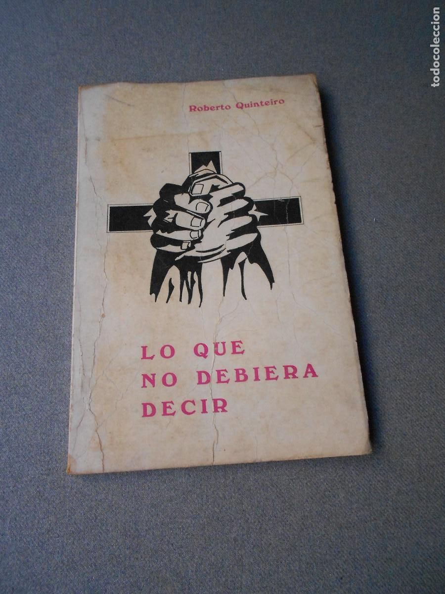 Livros em segunda m&atilde;o: LO QUE NO DEBERIA DECIR