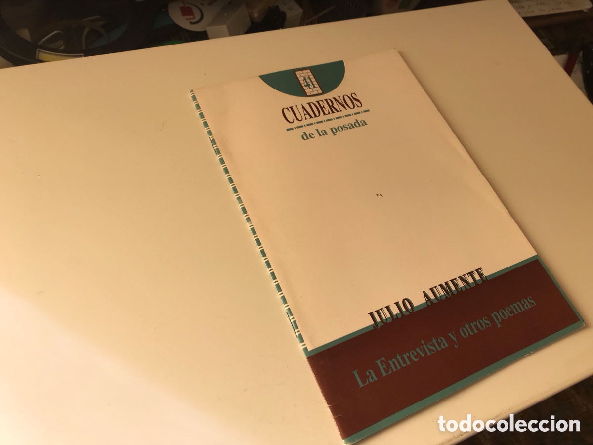 Libros de segunda mano: La entrevista y otros Poemas. Julio aumente. Cuadernos de la posada n&ordm; 41