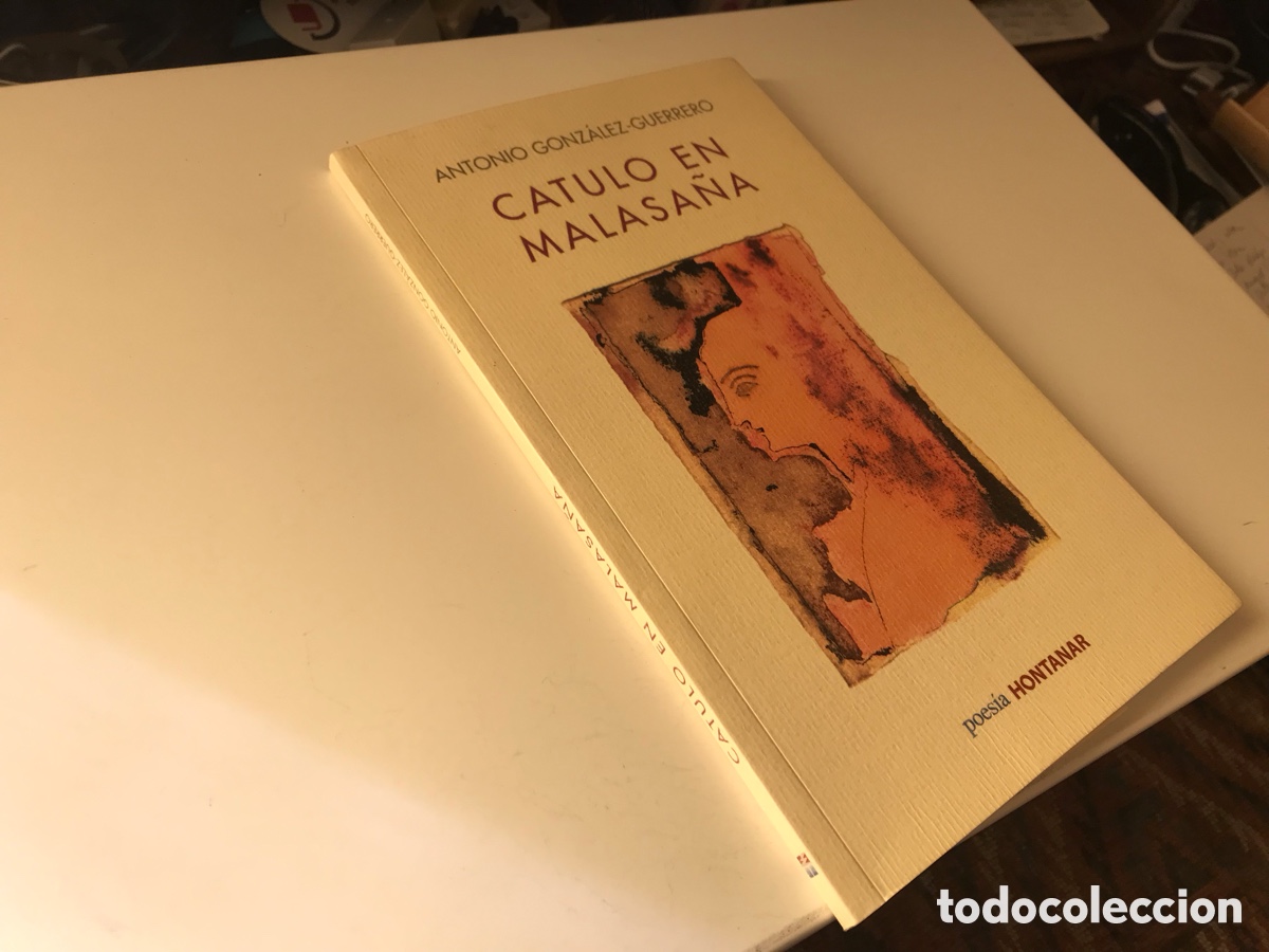 Libros de segunda mano: Catulo en Malasa&ntilde;a. Antonio Gonz&aacute;lez-Guerrero. Poes&iacute;a. Hontanar
