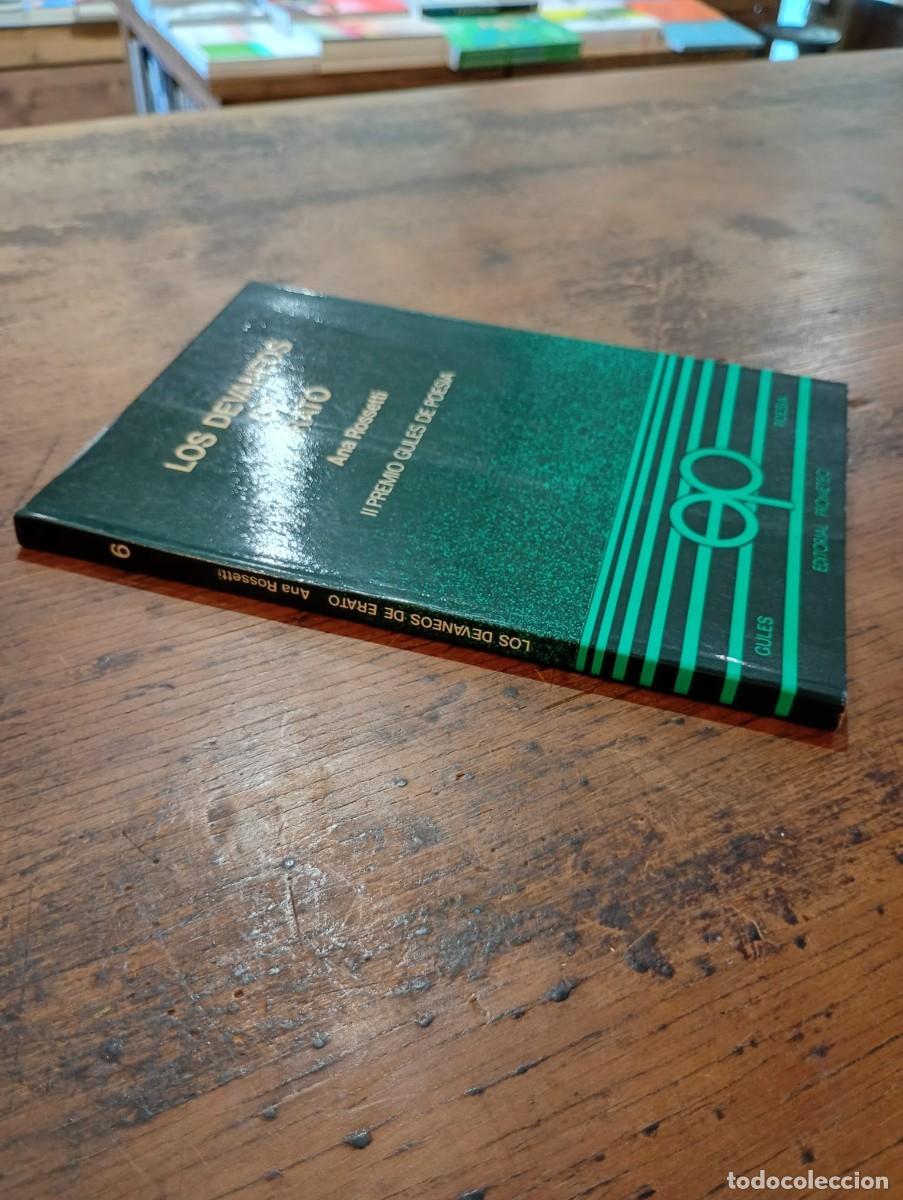 Libros de segunda mano: Los devaneos de Erato, Ana Rossetti. - Foto 5