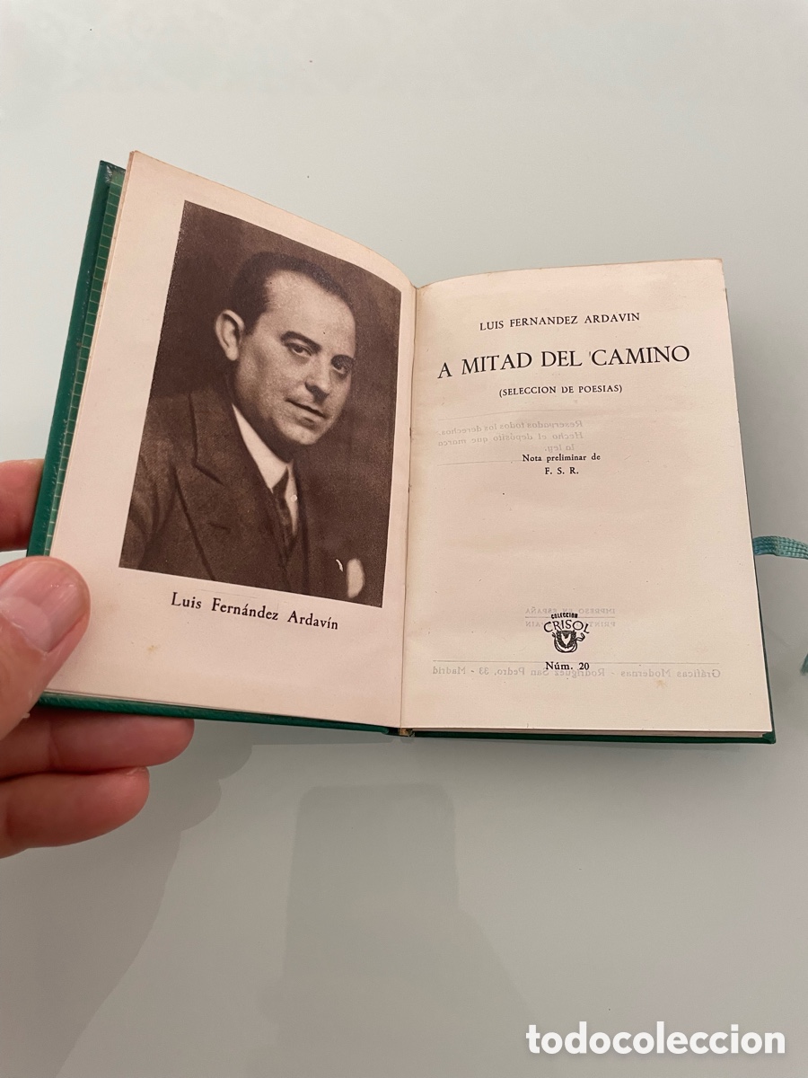 Libros de segunda mano: A mitad del camino. Luis Fern&aacute;ndez Ardavin. Aguilar Crisol 20, 2&ordf; ed. 1946