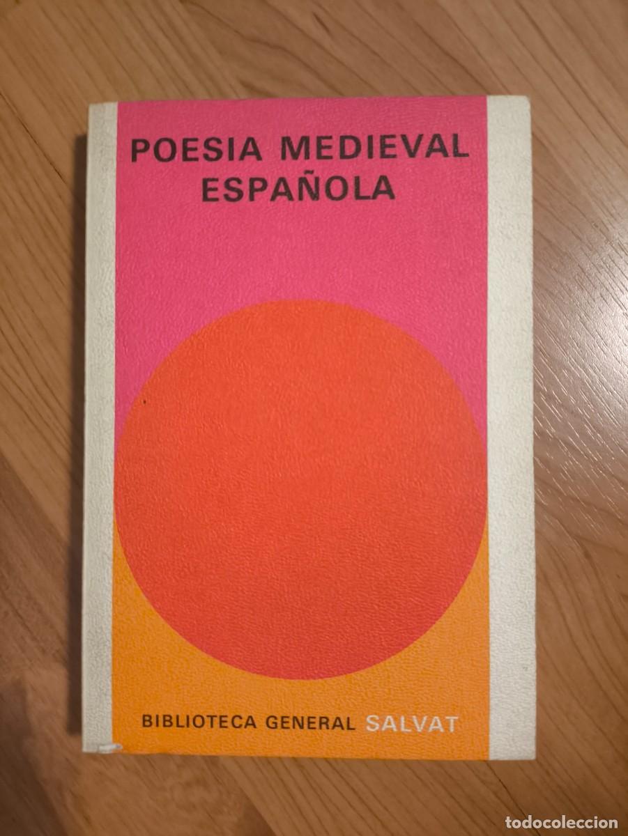 Libros de segunda mano: Libro Poes&iacute;a Medieval Espa&ntilde;ola - Biblioteca General Salvat (1972)