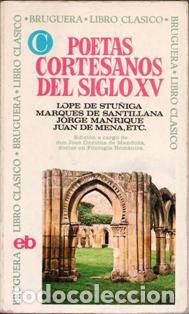 Libros de segunda mano: Poetas cortesanos del Siglo XV