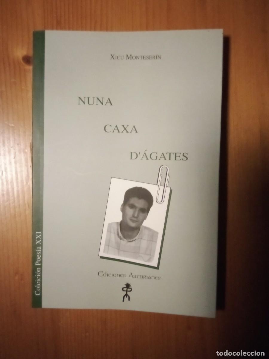 Libros de segunda mano: NUNA CAXA D'AGATES, XICU MONTESERIN, EDICIONES ASTURIANES, POESIA, 1994
