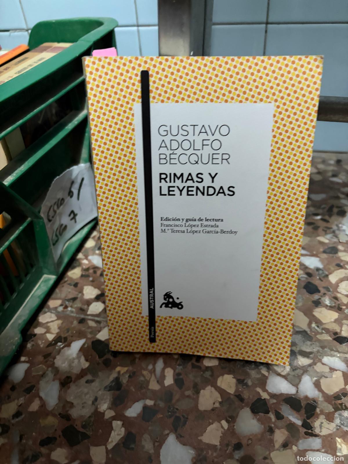 Libros de segunda mano: BLAS6 BECQUER, AUSTRAL Rimas y leyendas