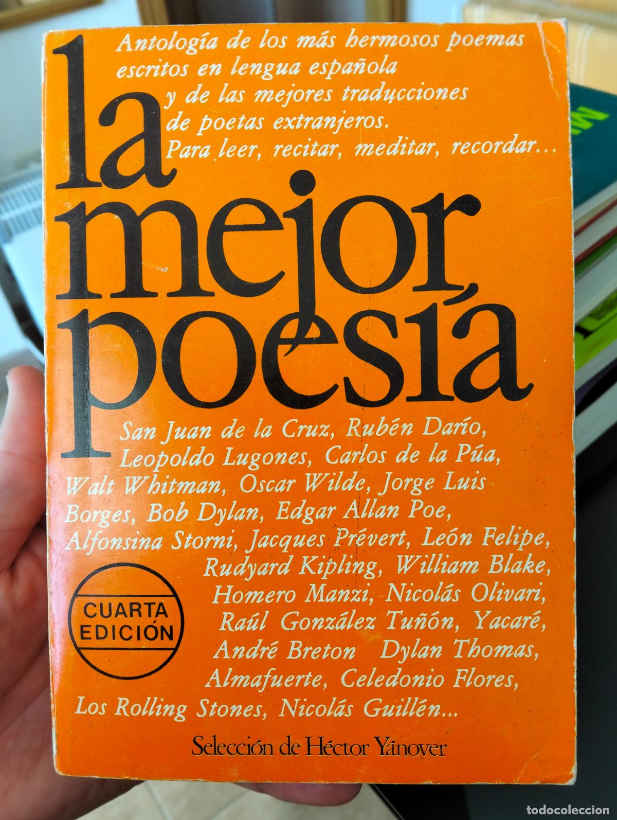 Libros de segunda mano: Raro. Poesia. La Mejor Poesia, Varios, ed. Abril, Sel. Hector Yanover, 1979 VISITA MI CATALOGO
