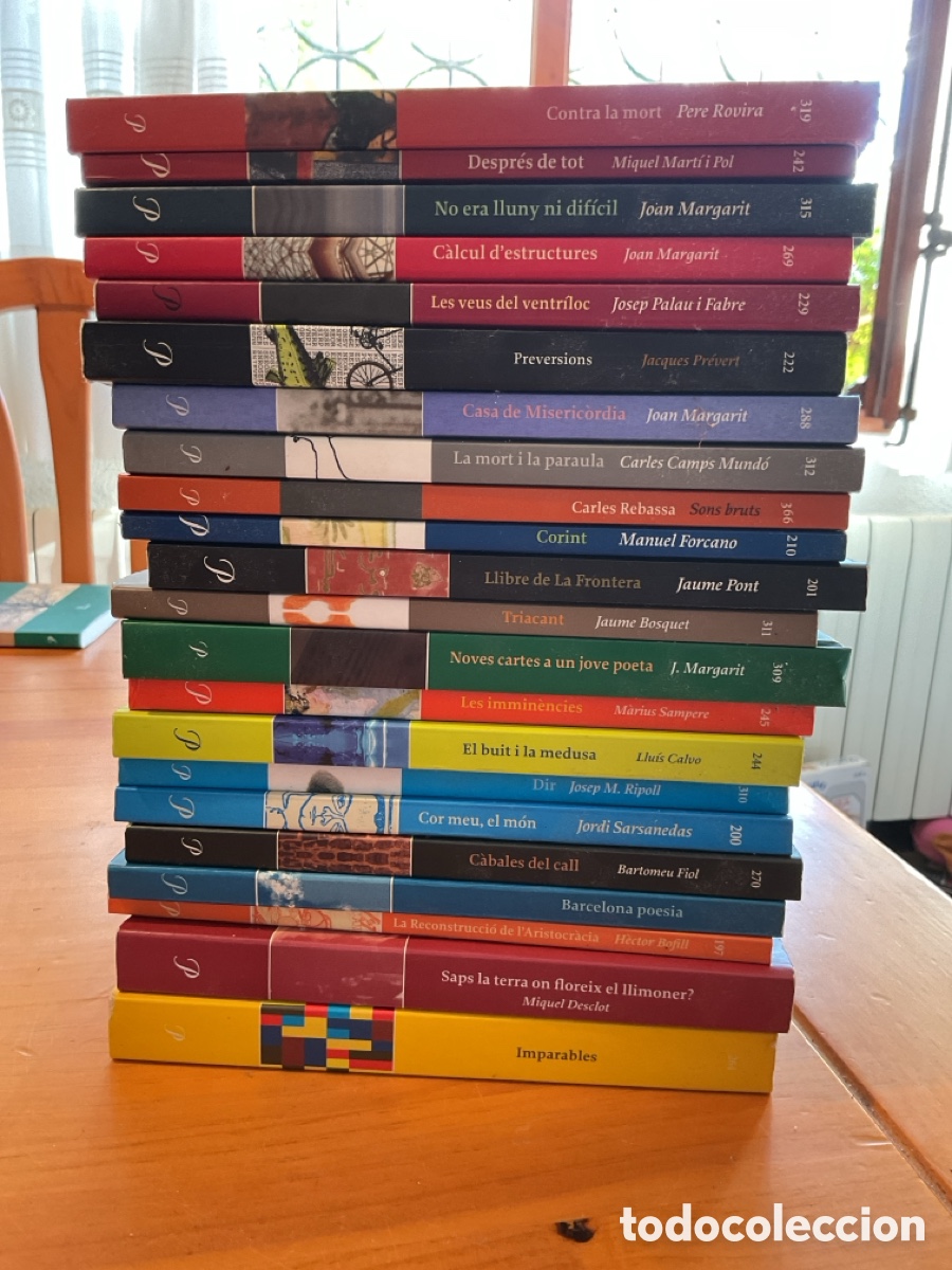 Libros de segunda mano: lot de 22 llibres de poesia catalana &ndash; edicions proa &ndash; col&middot;lecci&oacute; els llibres de l&rsquo;&oacute;ssa menor