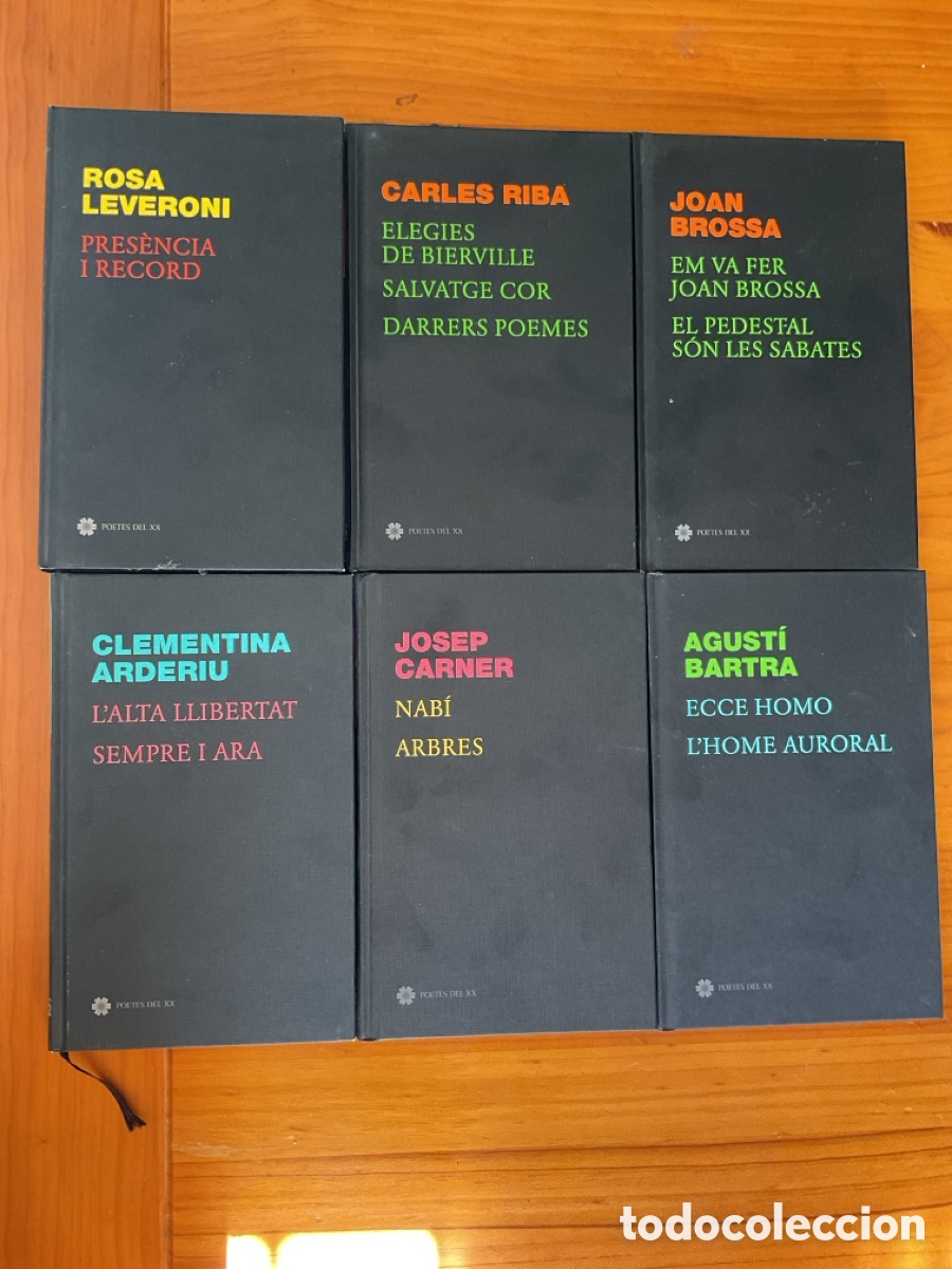 Libros de segunda mano: LOT DE 6 LLIBRES DE POESIA CATALANA &ndash; COL&middot;LECCI&Oacute; POETES DEL XX &ndash; EDICIONS 62