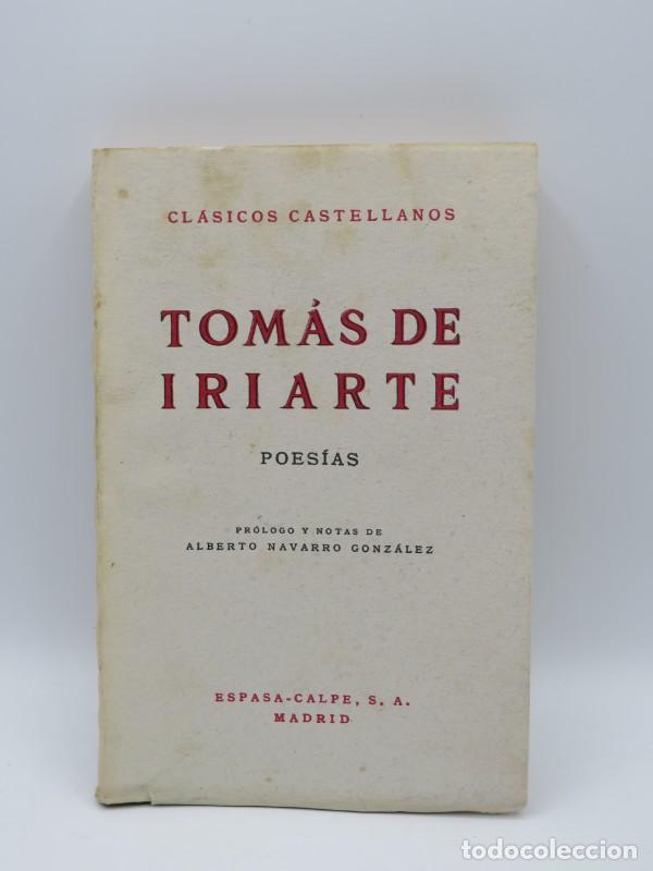 Libros de segunda mano: Poes&iacute;as - Tom&aacute;s de Iriarte - Espasa-Calpe - 1953 - Cl&aacute;sicos Castellanos, 136