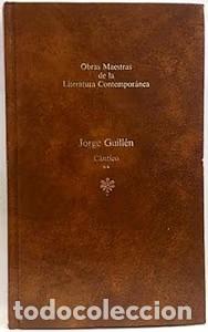 Libros de segunda mano: C&aacute;ntico II - Jorge Guill&eacute;n - Seix Barral - 1984 - Obras Maestras de la Literatura Contempor&aacute;nea, 87