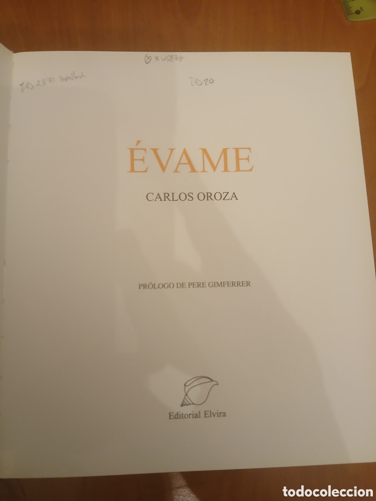 Libros de segunda mano: &Eacute;vame. Carlos Oroza. - Foto 3
