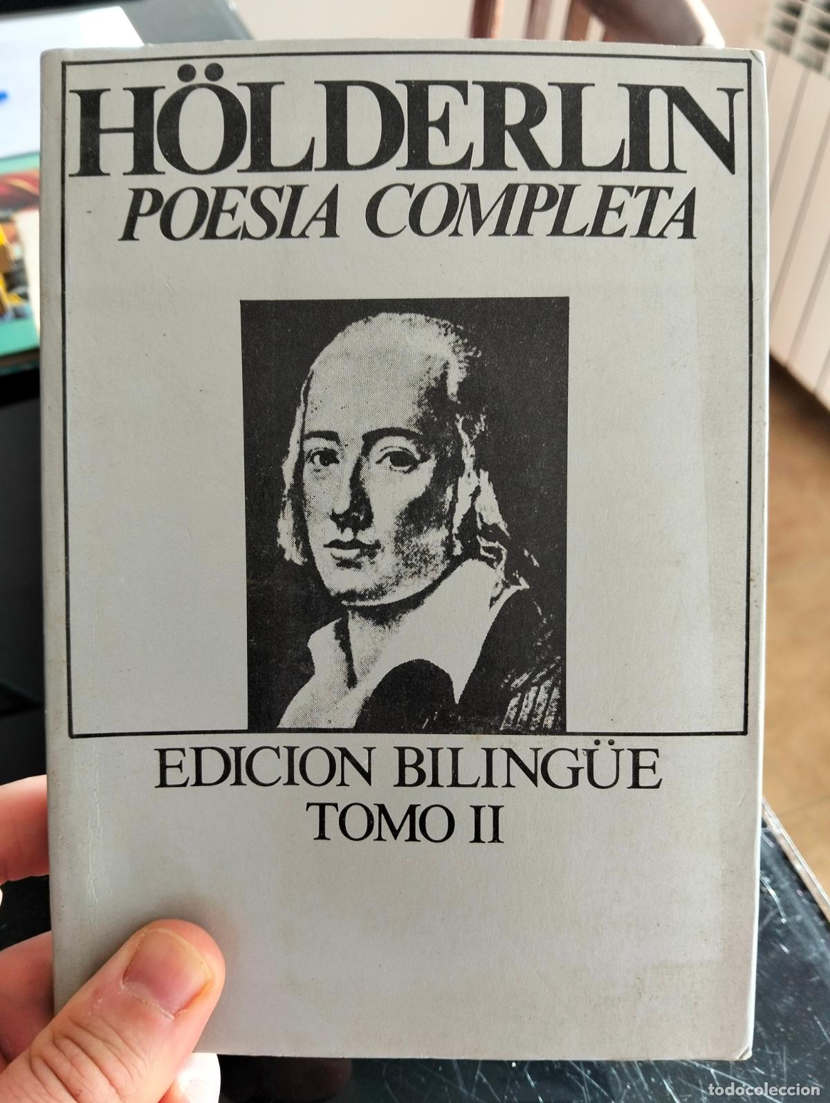 Libros de segunda mano: Poes&iacute;a. Holderlin, Poes&iacute;a Completa, Edici&oacute;n Biling&uuml;e, ed. Rio Nuevo, 1979 VISITA MI CATALOGO